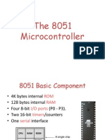 8051 Microcontroller RAM I/O Port Timer Serial Features