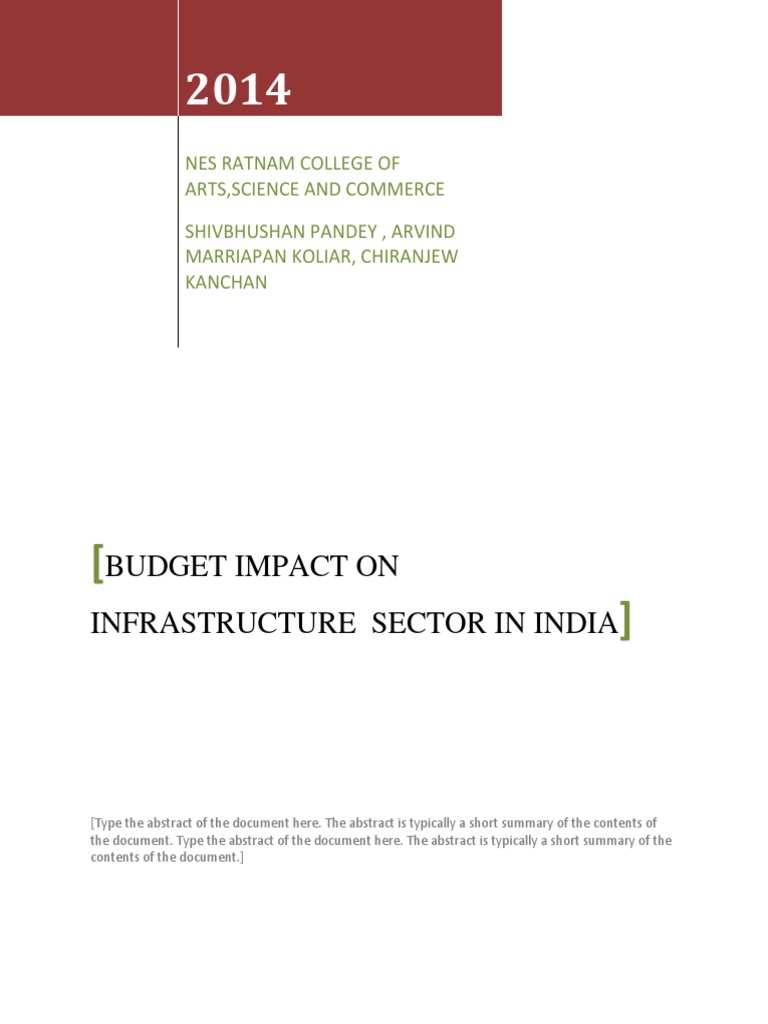 Introduction To Infrastructure | PDF | Infrastructure | Economies