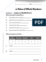 Place Value of Whole Numbers: Lesson 1.1 Numbers To 100,000 (Part 1)