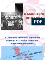 O Manifesto de Manila