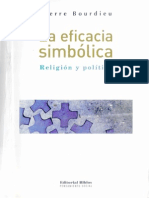 Bourdieu, Pierre - La Eficacia Simbólica