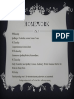 Sheet Homework