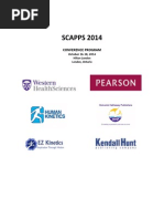 Download SCAPPS 2014 Conference Program  by barnzilla SN239728294 doc pdf