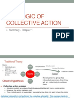 The Logic of Collective Action: Summary - Chapter 1