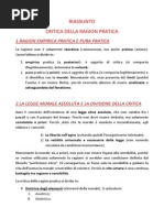Critica Della Ragion Pratica