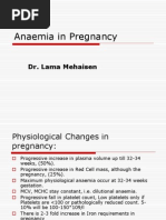 Anaemia in Pregnancy: Dr. Lama Mehaisen