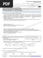 matemática diagnóstico 1