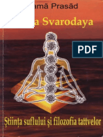 Prasad Rama Shiva Svarodaya Stiinta Suflului Si Filozofia Tattvelor