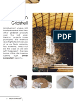 Low-cost Gridshell Structure Built Using Local Materials and Craftsmanship