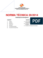 NT 20 2014 Sinalizacao de Emergencia