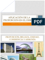 Aplicación de La Proporción en El Diseño