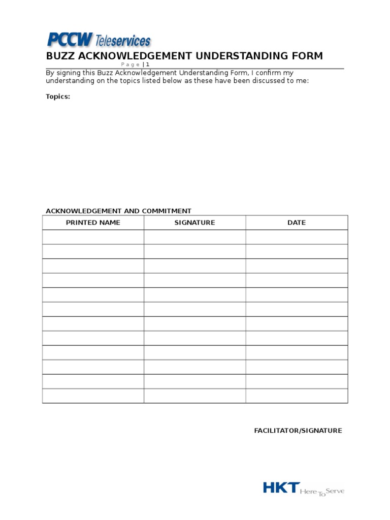 PCCW Template | PDF