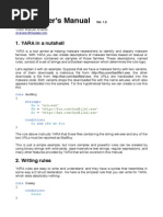 YARA User's Manual 12323