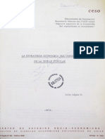 (1971) Julio López Gallardo: La Estrategia Económica Del Gobierno de La Unidad Popular (CESO, Documento de Seminario)