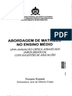 Matrizes no ensino médio