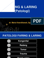 Kuliah 14 - Faring & Laring Patologi