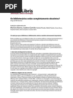bibliotecários obsoletos