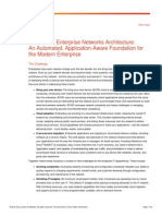 Cisco Enterprise Networks Architecture Whitepaper