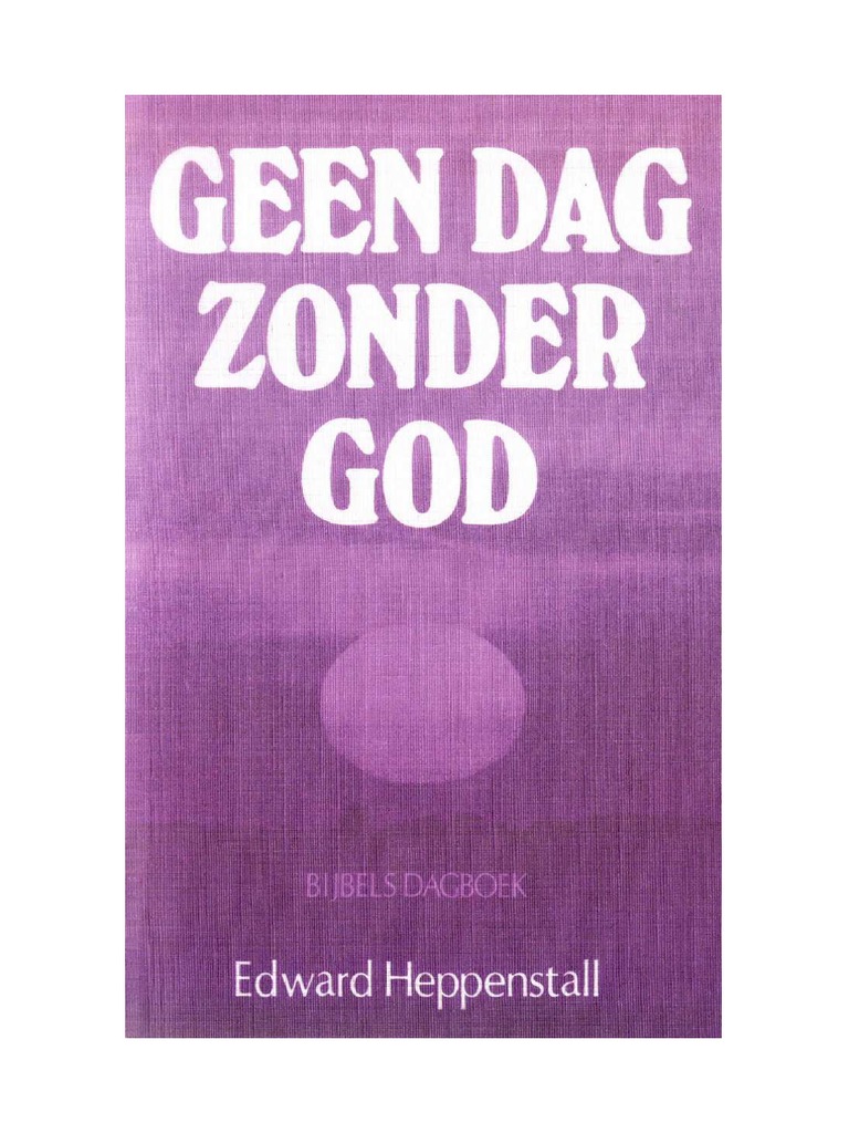 Geen Dag Zonder God