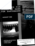 Guidelines For Design of Dams For Earthquake