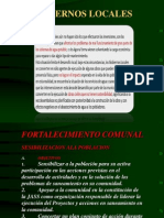 Fortalecimiento Comunal