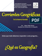 Corrientes Geograficas