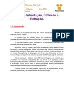 Notas de Aula 1 - Introdução, Reflexão e Refração