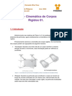 Notas de Aula 1 - Cinemática de Corpos Rígidos 01