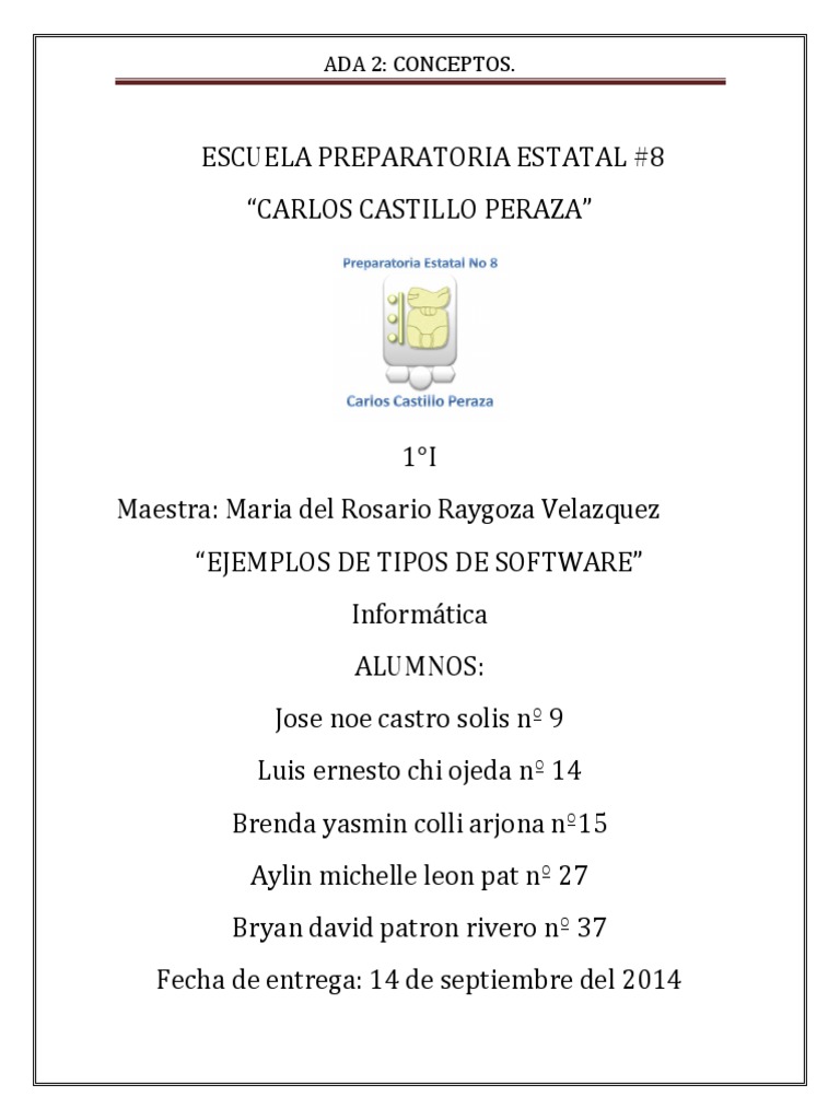Actividad 2 Conceptos Informatica | PDF | Archivo de computadora ...