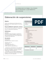 Elaboración de Suspensiones: Farmacia Práctica