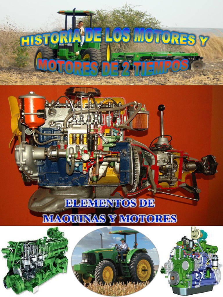 Historia de Los Motores Pistón Motor de combustión interna