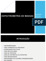 Espectrometria de Massas