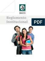 Reglamento Institucional Siglo21 Versión 2014