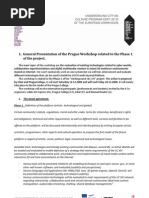 UCXXI Prague Workshop 12.-18.12