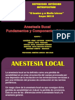 Anestesia