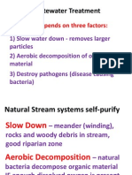 Wastewater Treatment: Treatment Depends On Three Factors