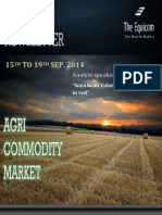 Weekly Agri News Letter 15 To 19 Sep 2014