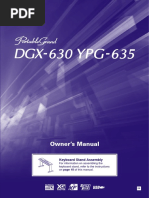 Download Yamaha YPG635 Manual by BlazeBiker14 SN23976182 doc pdf