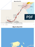 105 - Map For Route E101