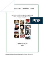 Adat Istiadat Bangsa Arab