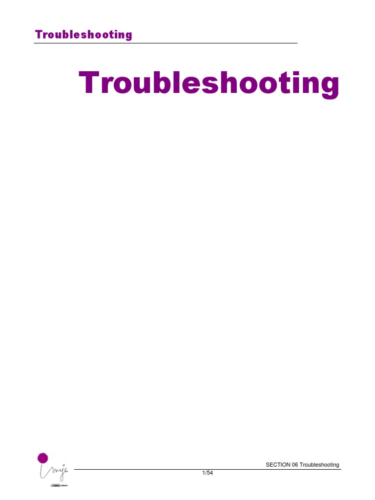 Markem-Imaje 9030 Troubleshooting Guide | PDF | Electrical Connector ...