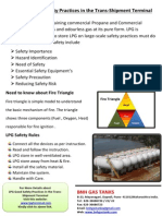 LPG Good Safety Practices in The Trans-Shipment Terminal