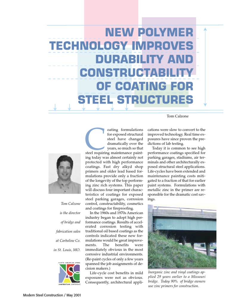 New Polymer Technology Improves Durability and Constructability of