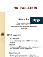 DNA Isolation (DR Sunarto Ang)