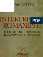 Panaitescu Interpretari Romanesti