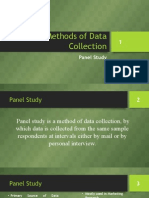9. Methods of Data Collection
