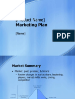 (Product Name) : Marketing Plan