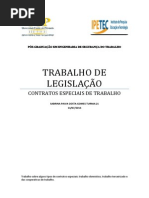 Trabalho de Legislação