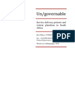Un/Governable
