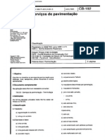 NBR 11171 - 1990 - Serviços de Pavimentação